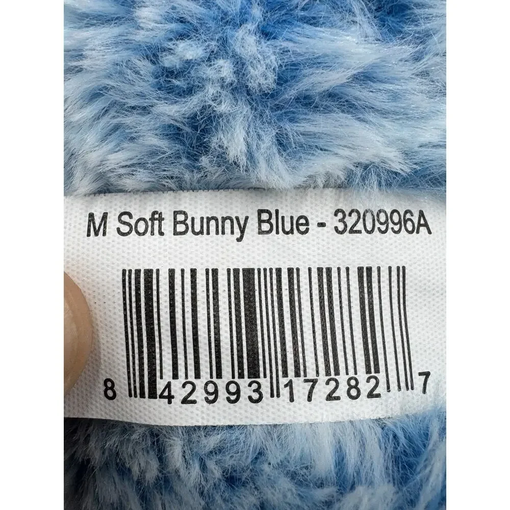 Walmart Frosted Blue Bunny Rabbit Plush 10” Stuffed Animal